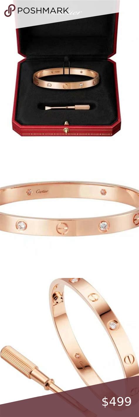 cartier love bracelet pink gold - gold cartier love bracelet cost.